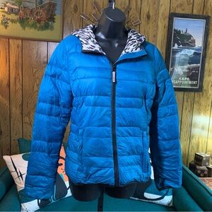 Andrew Marc Teal Women's Puffer Jacket